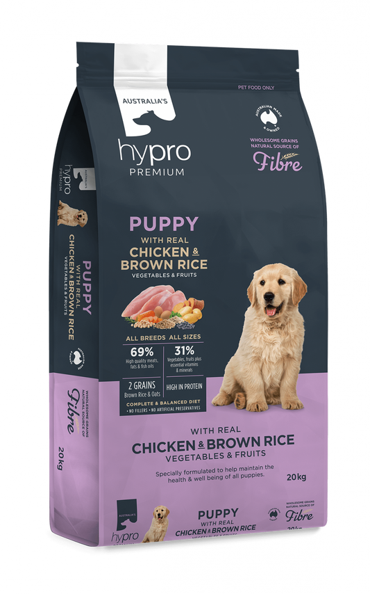 hypro PREMIUM PUPPY Chicken & Brown Rice 2.5kg