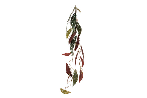 Faux Polka Dot Begonia Vine 105cm