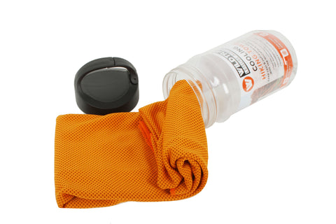 COOLING TOWEL IN HOLDER