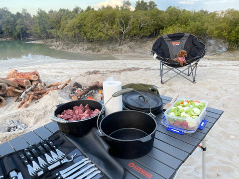 9 Quart Cast Iron Camp Oven