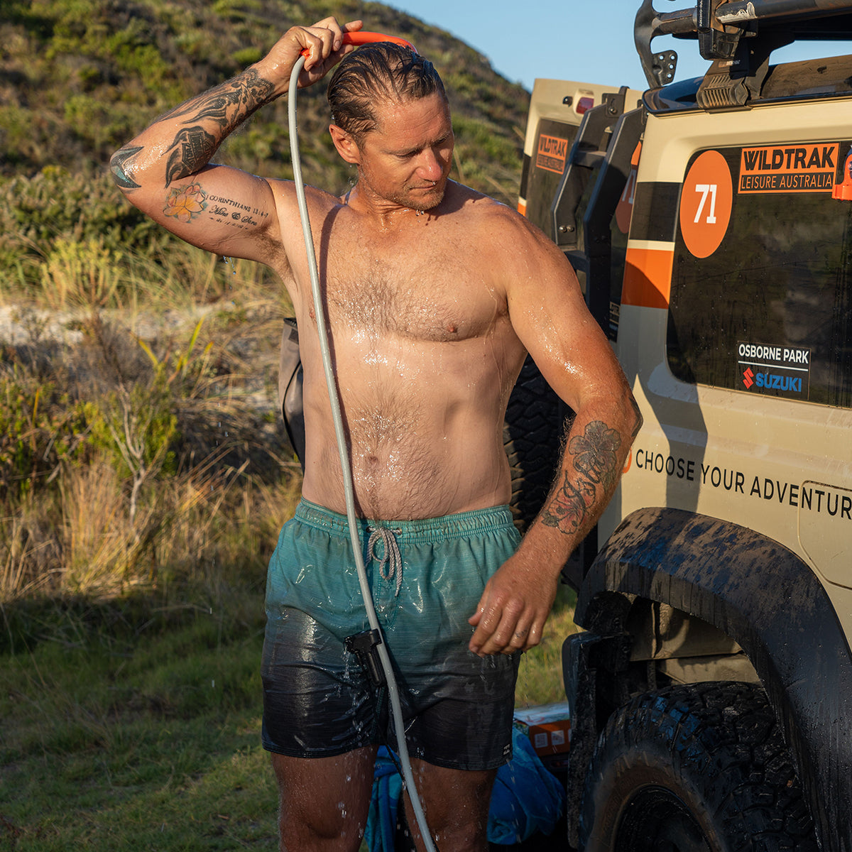 12Volt Rechargeable Camp Shower