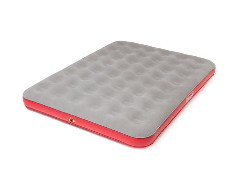 Coleman™ Queen Quickbed Plus Air Mattress, Heavy Duty PVC , Soft Plush Rayon Flocked Top, Double Lock Valve, 198 x 152 x 20cm