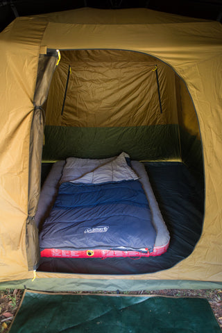 Coleman™ Northstar Series Instant Up 6 Person Tent, Rip Stop Fabric, 2 Minute Setup, Darkroom Technology, Weathertec™ System, Integrated Strip Light