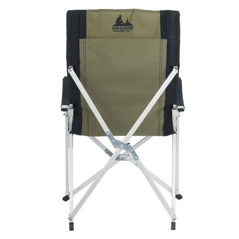 Coleman™ Swagger Aluminium Sling Chair, Durable, Lightweight, Ergonomic Armrests, Shoulder Strap, Carry Bag
