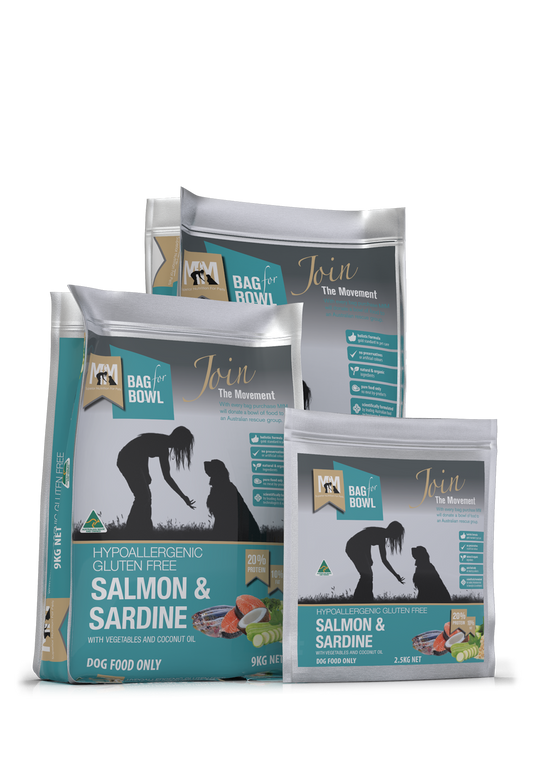 MFM Dog Salmon & Sardine Light Blue - Gluten Free