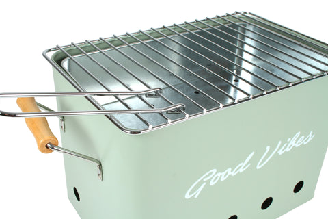 Good Vibes™ Portable Charcoal BBQ - Sage