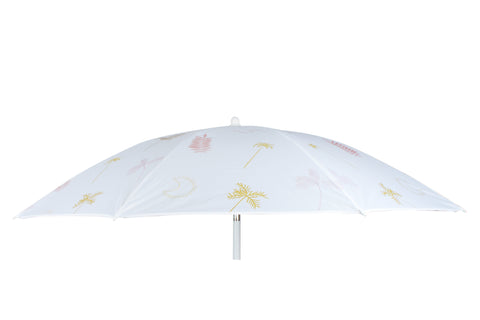 Good Vibes™ 1.8m Beach Umbrella with Carry Bag, Shoulder Strap - Coco And Waves