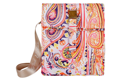 Good Vibes™ Insulated Lunch Bag, Removable Shoulder Strap, Metal Buckle -  Nomad Paisley