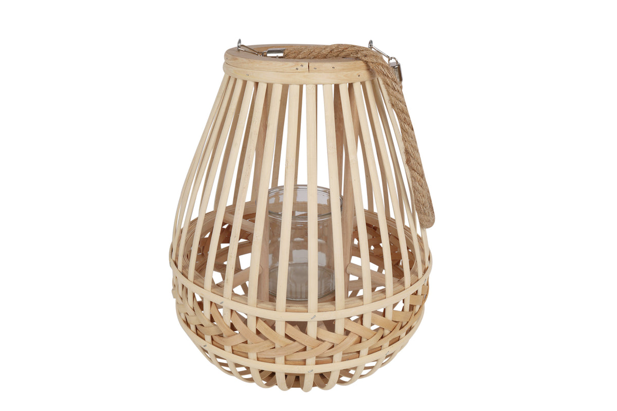 36cm Bamboo & Cedar Wood Lantern