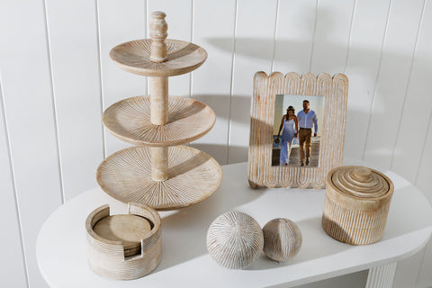 3 Tier Wooden Display Stand