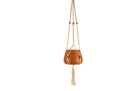 Buy Zia Terracotta Pot Macrame Hanger 110 x 15 x 15cm in Australia