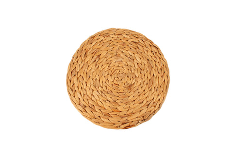 Erica Circle Water Hyacinth Placemats