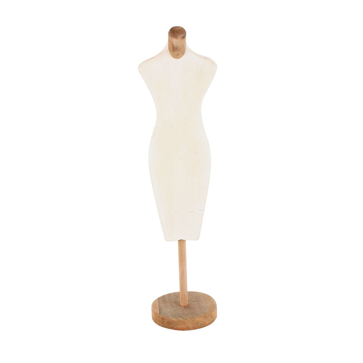 Calix Wood Mannequin Jewellery Holder 43 x 11 x 10 cm