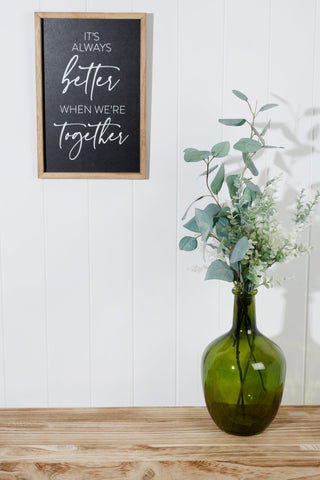 Better Together Plaque 36 x 24 x 2cm