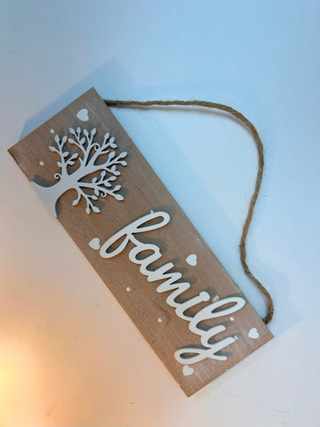 Family Hanging Plaque