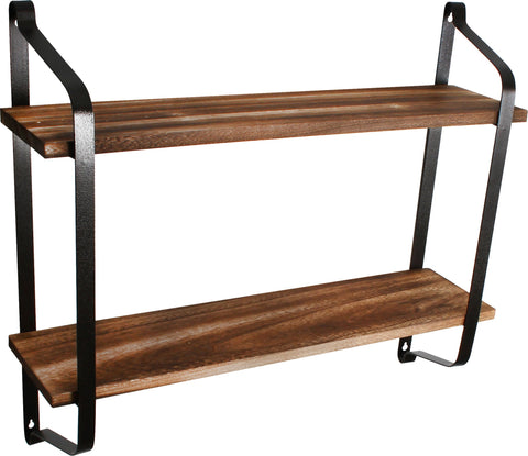 2 Tier, Wall Shelf 60 X 51 X 16cm