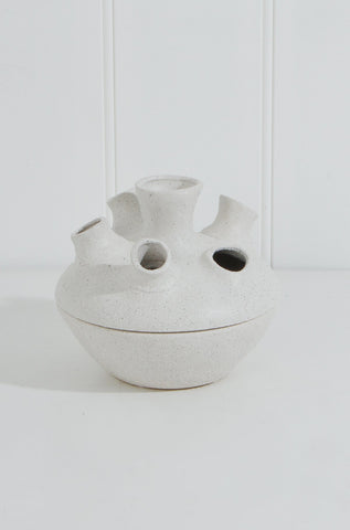 Adonia 6 Stem Vase White