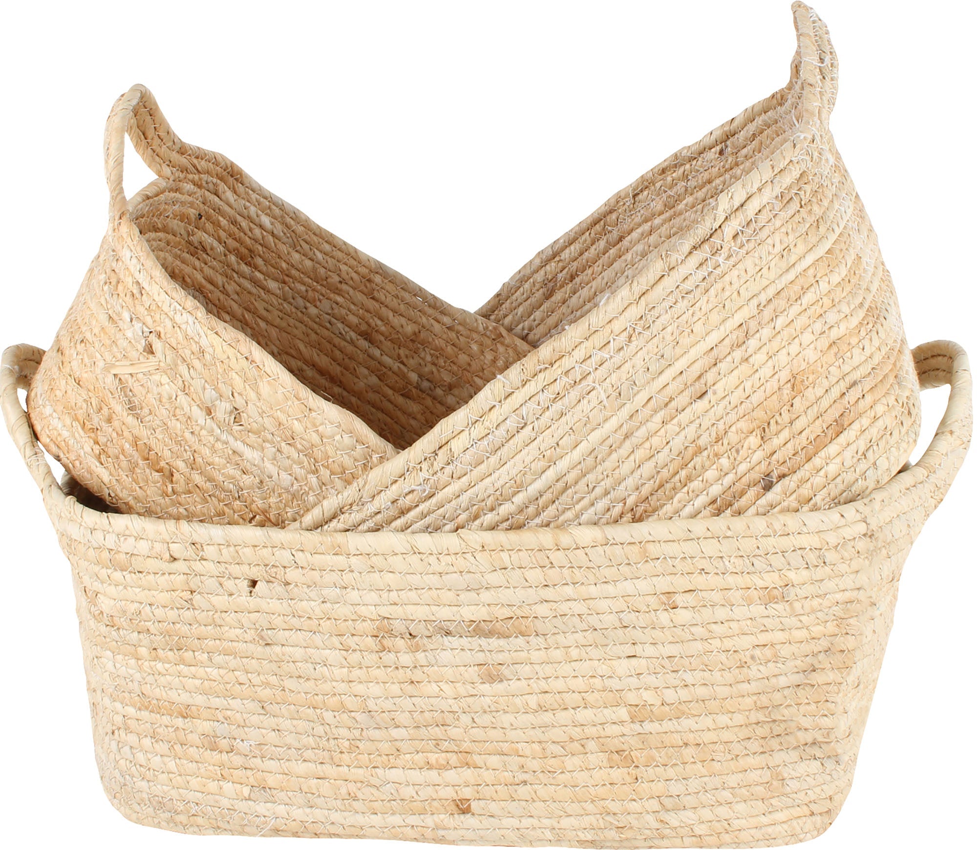 Buy Functional Eve Jute Storage Baskets with Handles online in Maine & Crawford