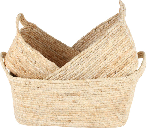 Buy Functional Eve Jute Storage Baskets with Handles online in Maine & Crawford
