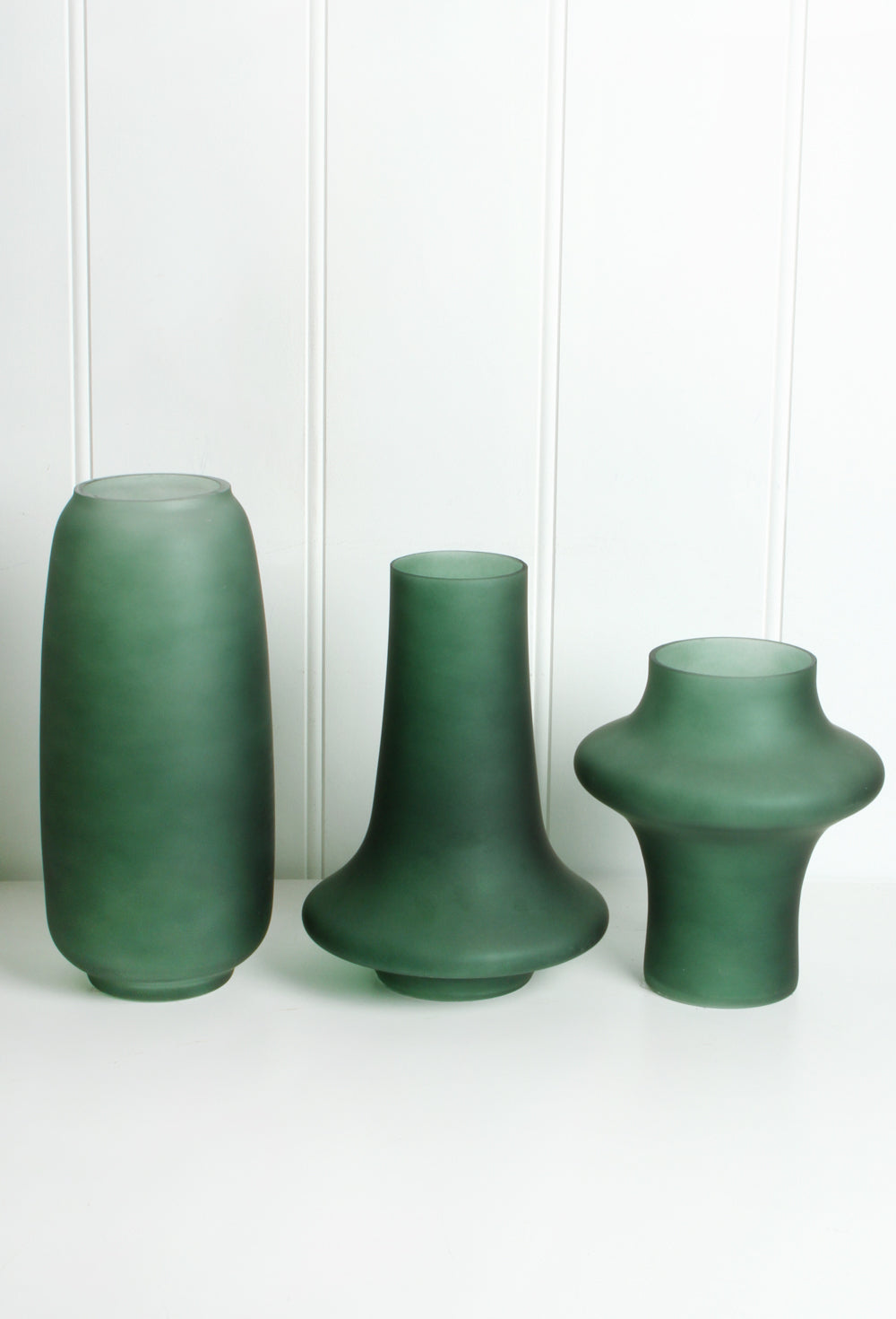 Buy 30cm Bonita Rounded Glass Vase in Australia