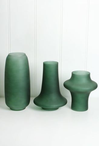 Bonita Gourd Glass Vase 20 x 18 cm