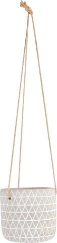 Destiny Hanging Pot Planter Cement 11 x 11 x 10cm