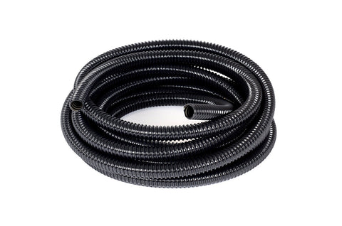 10M Black Waste Hose - 25Mm