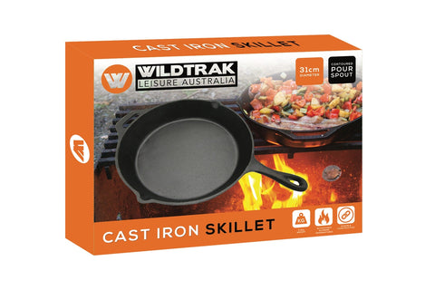 Cast Iron Skillet 3.2kg 31cm