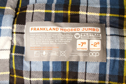 Frankland Jumbo Sleeping Bag | -2 To -7C