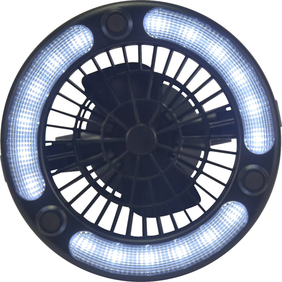 Portable 2 In 1 Led Light And Fan