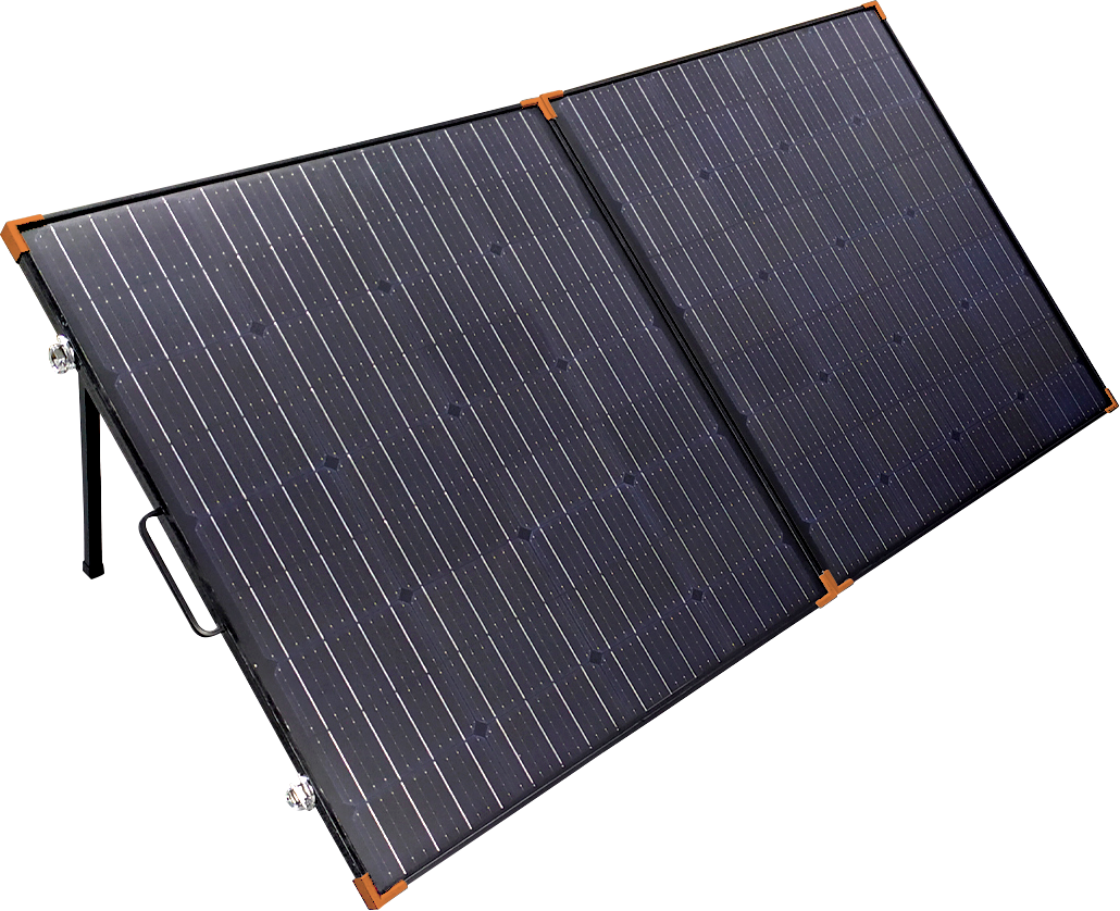 Folding 160W A-Grade Aluminium Solar Panel With Bag For Camping, 4Wd & Caravan Adventures