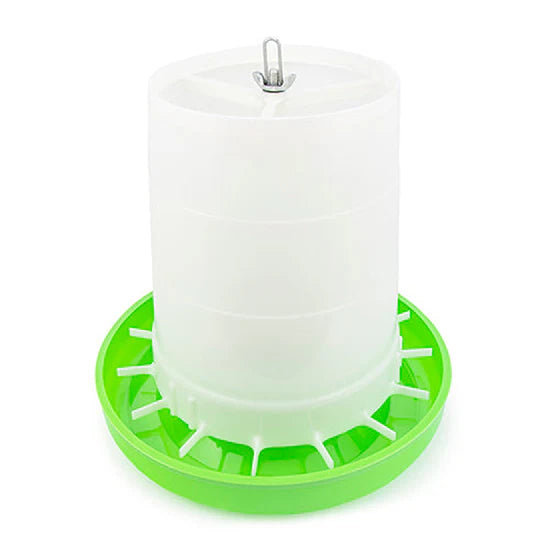 Poultry Feeder Green & White 8kg