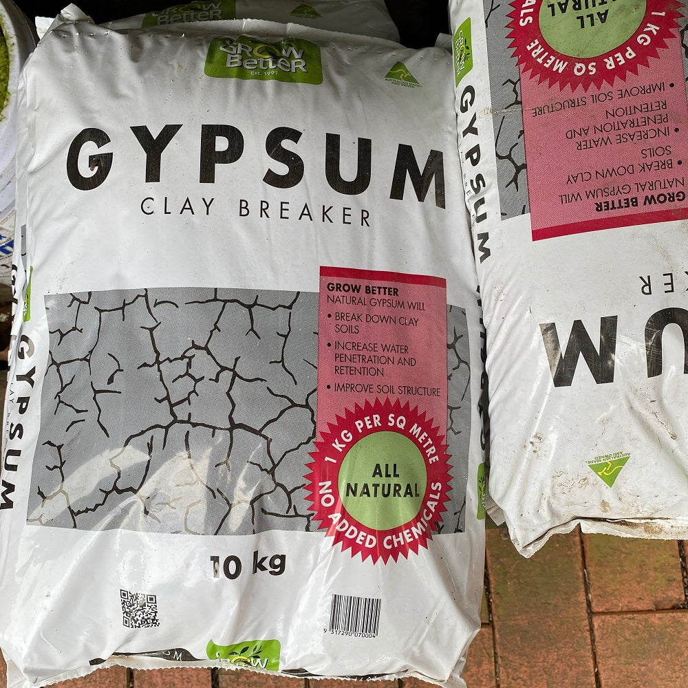 Grow Better Gypsum 10kg genuine product packaging