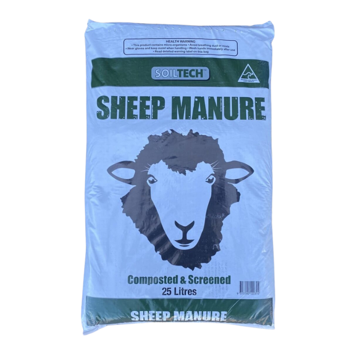 Grow Better Sheep Manure 25L product packaging