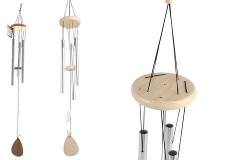 75cm Wind Chime with Wood and Metal Design, Ideal for Australian Homes