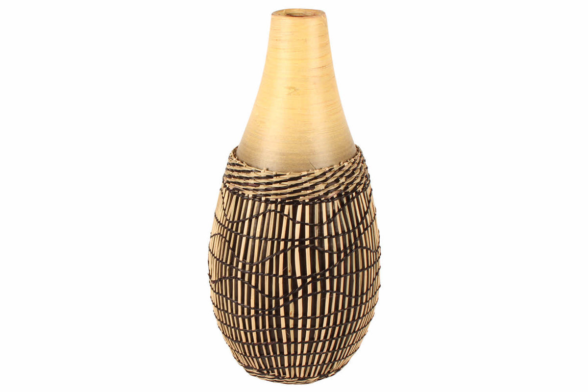 Abui Bamboo Vase H40 X D18cm