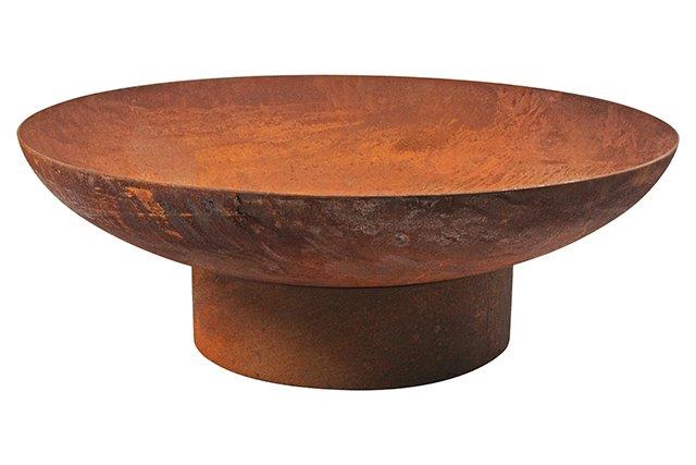 110cm Heavy Duty Rust Effect Fire Pit