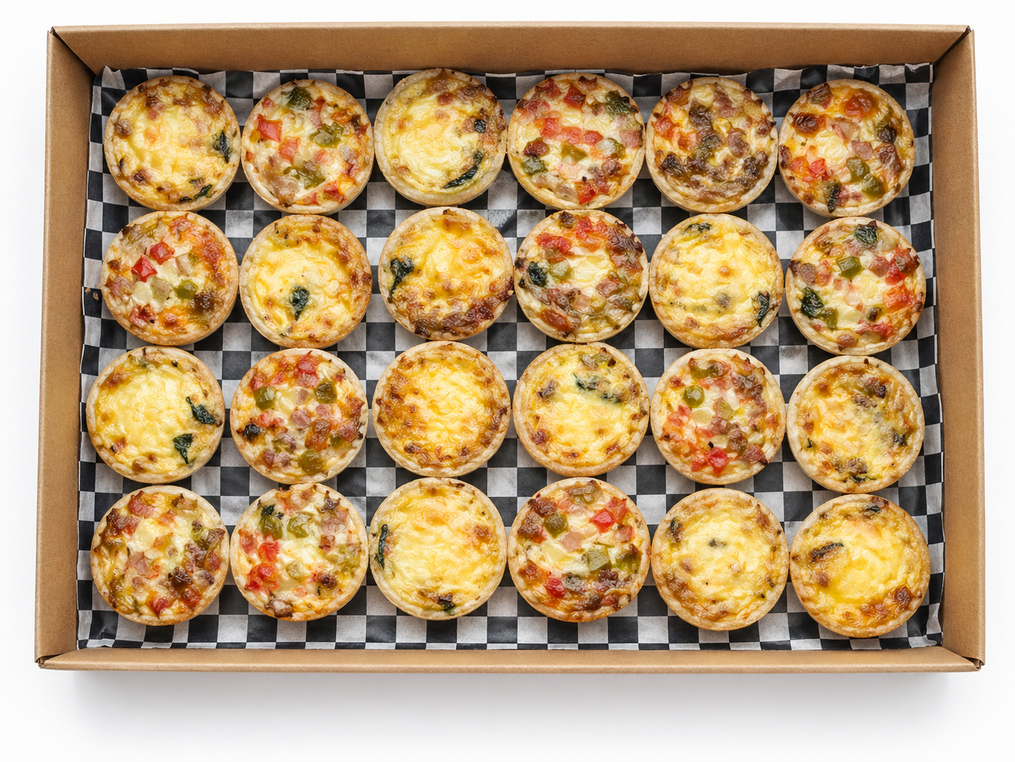 Party Quiches Catering Box