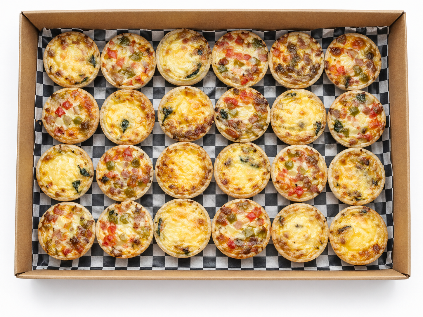 Party Quiches Catering Box