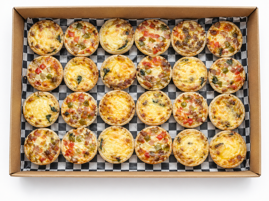 Party Quiches Catering Box