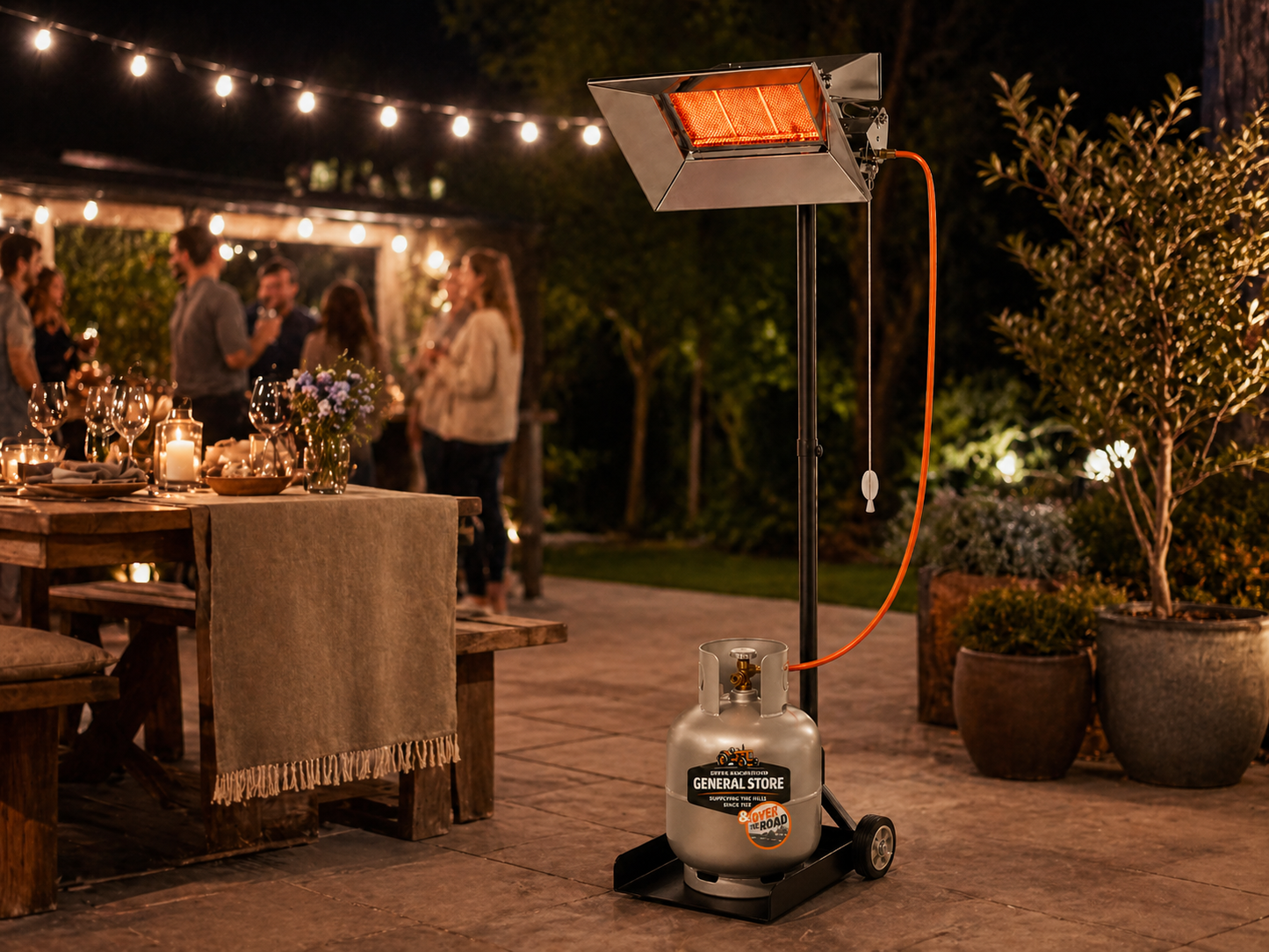Radiator Stand Outdoor Heater Hire