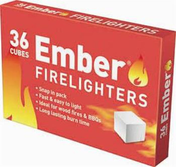 Ember firelighters available from the General Store