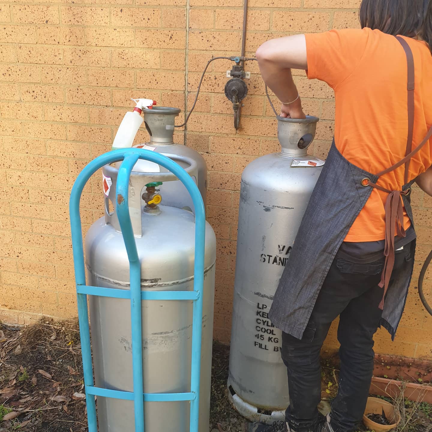 45kg LPG Starter Pack – 2 Bottles